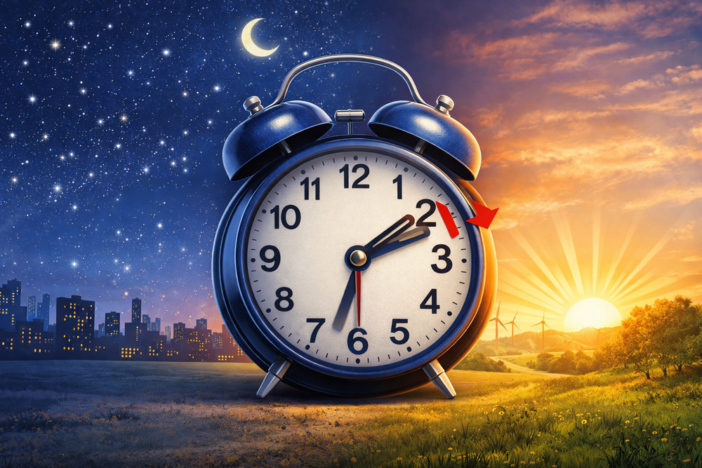 Torna l’ora legale: lancette avanti nella notte tra il 28 e il 29 marzo