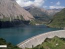 Il lago e la diga di Morasco, in alta Formazza