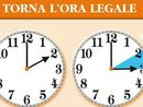 Stanotte lancette avanti di un'ora