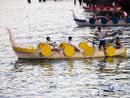 Sul lungolago di Verbania Ferragosto con il Palio Remiero