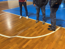 Lavori in tempi record del parquet al PalaBagnella Lavori in tempi record del parquet al PalaBagnella