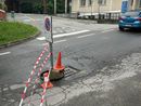 Nuovi problemi al manto stradale di Omegna
