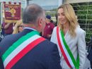 Il sindaco di Omegna a Genova per ricordare le vittime del Ponte Morandi FOTO