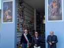 Inaugurati i dipinti di Lino Caldi nel cimitero di Cireggio FOTO