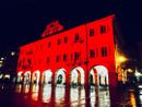 Settimana della Croce Rossa, il municipio di Verbania si tinge di rosso Settimana della Croce Rossa, il municipio di Verbania si tinge di rosso