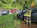Santino, tre feriti in un incidente stradale tra due auto