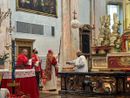 Presentato al vescovo Brambilla il restauro del presbiterio della collegiata di Cannobio