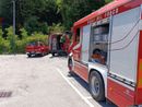 Ciclista infortunato sul sentiero tra Cavandone e Bieno