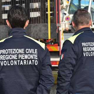 I volontari della protezione civile del Vco a Roma per le esequie di Papa Francesco