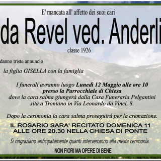 Alda Revel ved. Anderlini