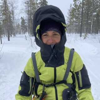 Laura Trentani prima donna a terminare la Montane Lapland Artic Ultra 2022