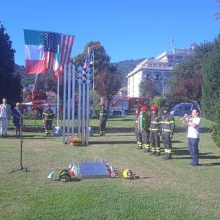 A Stresa la commemorazione del 21° anniversario dell’attentato alle Torri Gemelle di New York FOTO