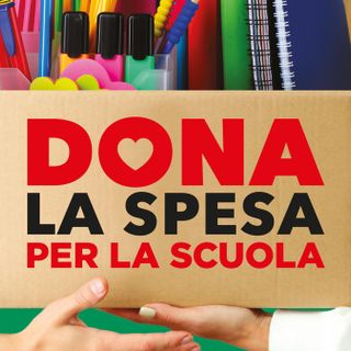 Giornata di raccolta di materiali di cancelleria per le famiglie in difficoltà