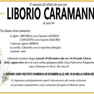 Liborio Caramanna 84 anni