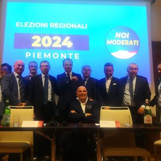 Regionali, &quot;Noi Moderati&quot; accanto a Cirio con una lista