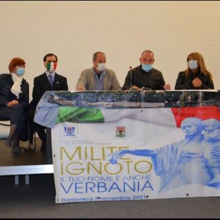 Il 7 novembre Verbania conferirà la Cittadinanza onoraria al Milite ignoto