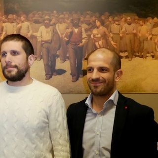 Foto: a sinistra Michele Piffero, a destra Gigi Bacchetta