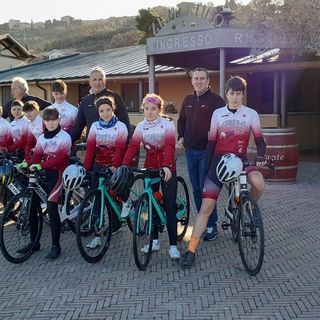 Il Pedale Ossolano prepara in Toscana la nuova stagione agonistica