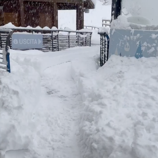 Finalmente è arrivata la tanto attesa neve sulle montagne dell'Ossola