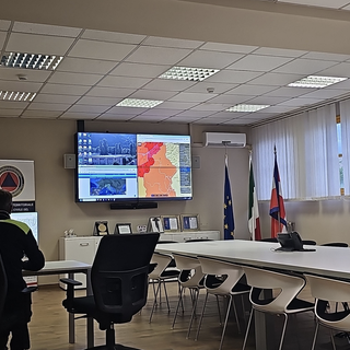 Notte di lavoro per la Protezione Civile provinciale