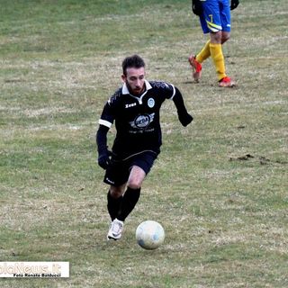 Foto: Simone Zonca, autore del gol vittoria dell'Ornavassese