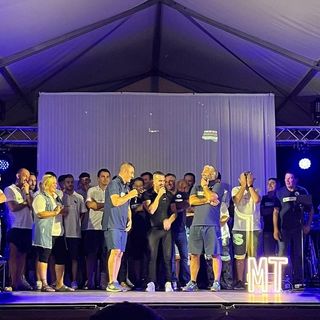 Foto: un momento della presentazione della Virtus Villa