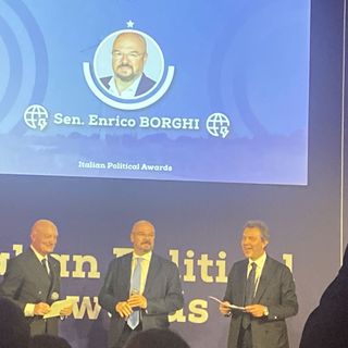Borghi premiato alla Luiss di Roma per le leggi sull'idroelettrico e sulla montagna  FOTO e VIDEO