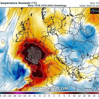 Da domenica più nuvoloso con qualche rovescio solo sulle Alpi
