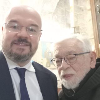 Ex sindaco ed ex parroco di Vogogna si incontrano a Gerusalemme VIDEO