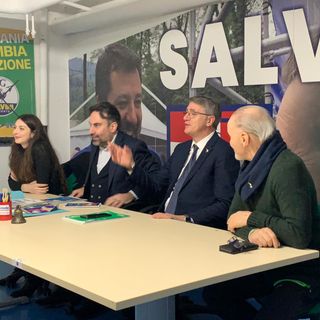 La Lega lancia la campagna elettorale per le regionali, in corsa Alberto Preioni e Martina Arceri   FOTO e VIDEO