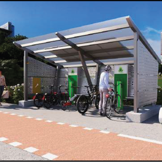 A Baveno una nuova casetta di ricarica per le biciclette elettriche