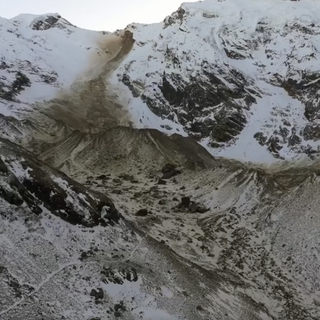 Frana sul Monte Rosa, un'ordinanza vieta l'avvicinamento o la pratica di escursionismo in tutta la zona