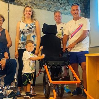 La K-Bike avvicina la disabilità al mondo dello sport in montagna