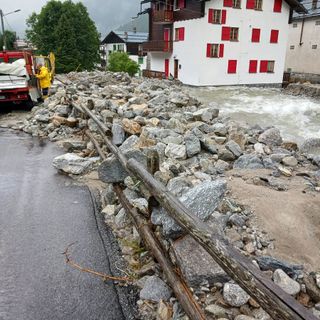 Notte di paura a Macugnaga, esondazioni e allagamenti, ma non ci sono fortunatamente feriti FOTO