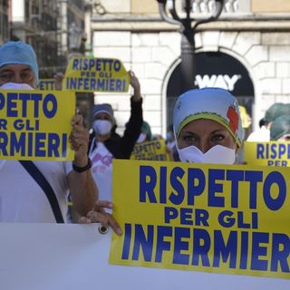 Infermieri e medici uniti per uno sciopero nazionale