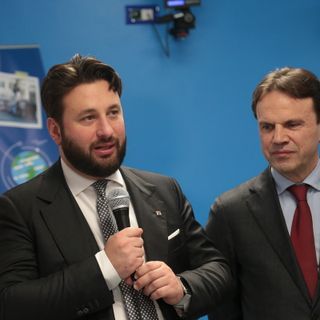 Gli assessori regionali Federico Riboldi e Andrea Tronzano