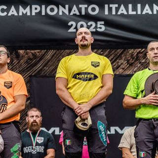 Campionato Italiano di taglio del legno sportivo ai Summer Games di Omegna