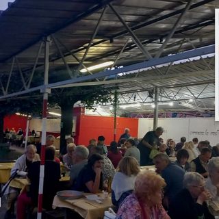 La serata alla Lucciola di Villadossola e nel riquadro Giancarlo Lotto