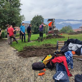 Alla Castagnola un nuovo parco realizzato dagli studenti dell'Istituto agrario Cavallini di Lesa