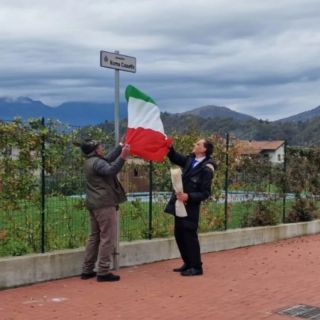 Cambiasca, inaugurato il piazzale intitolato a Norma Cossetto