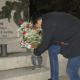 4 novembre, l'omaggio di Fratelli d'Italia Cusio-Omegna