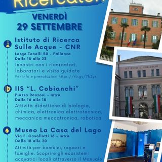 La Notte dei ricercatori a Verbania: scienza, innovazione e divulgazione
