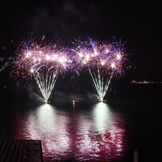 Grade successo lo spettacolo piro-musicale a Cannobio FOTO