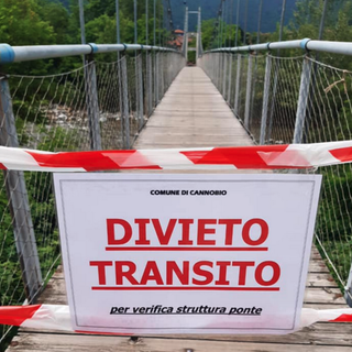 Cannobio, affidati i lavori di messa in sicurezza del ponte ballerino