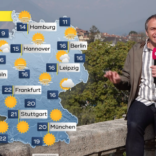 Trasmesso dal lago Maggiore il meteo del telegiornale tedesco