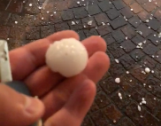 Forti piogge, raffiche di vento e grandine sul Cusio