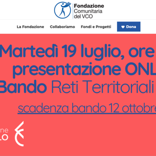 Fondazione Comunitaria, online il bando Reti territoriali contro la povertà