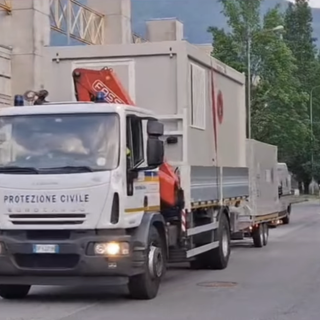 La protezione civile del Vco in campo per l’Adunata Alpina: operativa a Biella con la cucina mobile