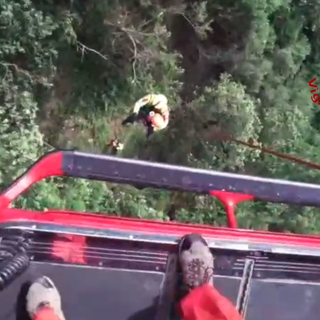 Val Grande, escursionisti in difficoltà soccorsi dai vigili del fuoco VIDEO