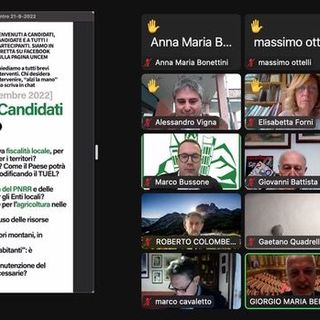 Uncem incontra candidati alle elezioni politiche: “La montagna e i territori siano al centro dell'agenda politica”
